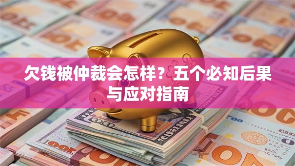 欠钱被仲裁会怎样?五个必知后果与应对指南 欠钱被仲裁会怎样?五个必知后果与应对指南