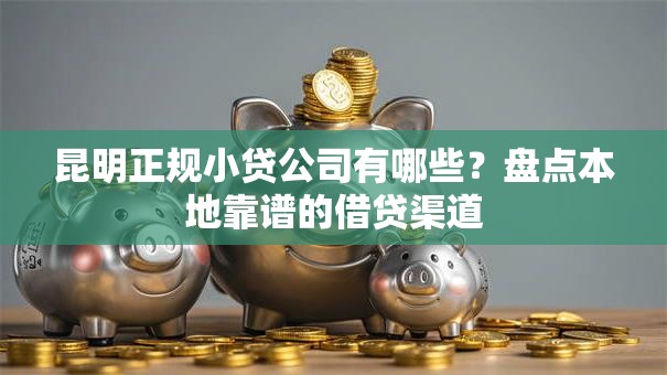 昆明正规小贷公司有哪些?盘点本地靠谱的借贷渠道 昆明正规小贷公司有哪些?盘点本地靠谱的借贷渠道