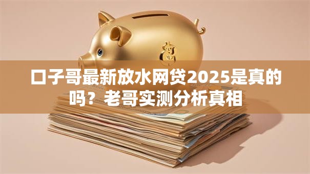 口子哥最新放水网贷2025是真的吗？老哥实测分析真相