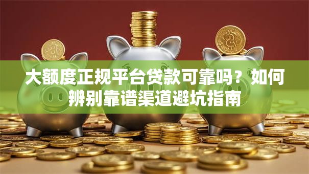 大额度正规平台贷款可靠吗？如何辨别靠谱渠道避坑指南