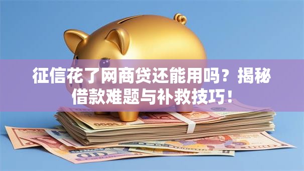 征信花了网商贷还能用吗？揭秘借款难题与补救技巧！