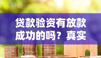 贷款验资有放款成功的吗?真实案例解析与避坑指南 贷款验资有放款成功的吗?真实案例解析与避坑指南