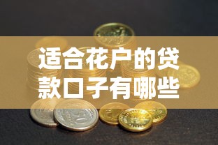 适合花户的贷款口子有哪些？精选适配方案深度解析
