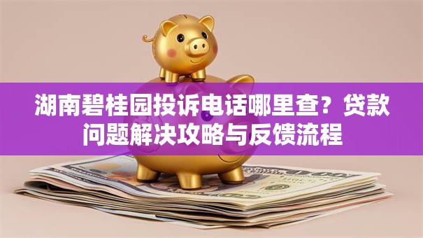 湖南碧桂园投诉电话哪里查？贷款问题解决攻略与反馈流程