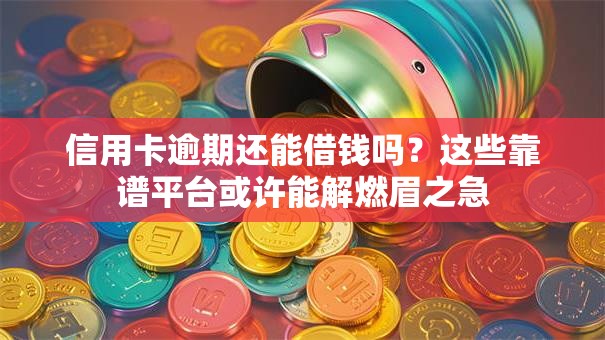信用卡逾期还能借钱吗？这些靠谱平台或许能解燃眉之急