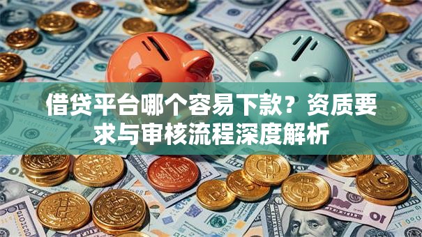 借贷平台哪个容易下款？资质要求与审核流程深度解析