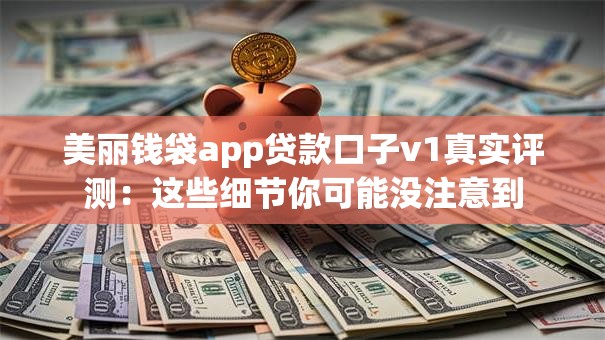 美丽钱袋app贷款口子v1真实评测:这些细节你可能没注意到 美丽钱袋app贷款口子v1真实评测:这些细节你可能没注意到