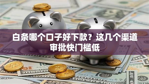 白条哪个口子好下款？这几个渠道审批快门槛低