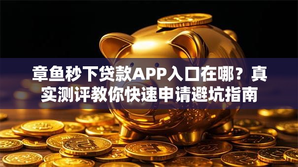 章鱼秒下贷款APP入口在哪？真实测评教你快速申请避坑指南