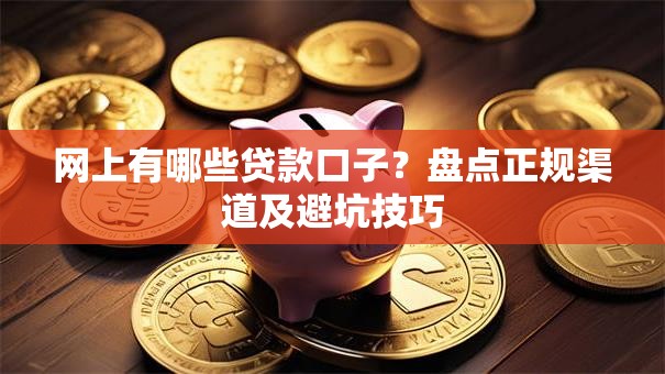 网上有哪些贷款口子？盘点正规渠道及避坑技巧