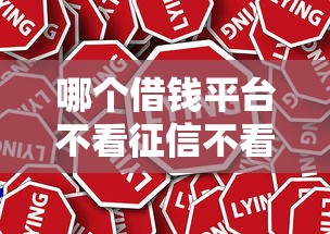 哪个借钱平台不看征信不看负债？真实渠道解析