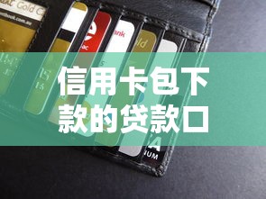 信用卡包下款的贷款口子有哪些?这几种方式真实可靠 信用卡包下款的贷款口子有哪些?这几种方式真实可靠