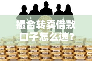撮合转卖借款口子怎么选?灵活融资攻略与风险解析 撮合转卖借款口子怎么选?灵活融资攻略与风险解析