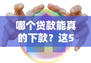 哪个贷款能真的下款？这5类平台实测有效
