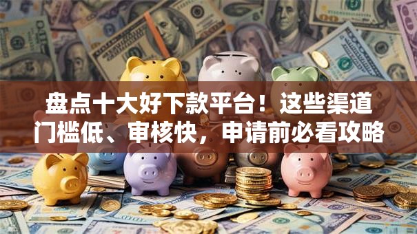 盘点十大好下款平台!这些渠道门槛低、审核快,申请前必看攻略 盘点十大好下款平台!这些渠道门槛低、审核快,申请前必看攻略