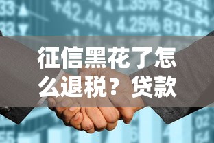 征信黑花了怎么退税?贷款用户退税技巧解析 征信黑花了怎么退税?贷款用户退税技巧解析