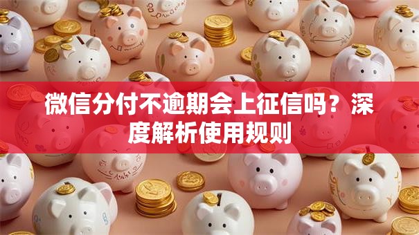 微信分付不逾期会上征信吗？深度解析使用规则