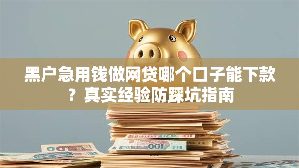 黑户急用钱做网贷哪个口子能下款?真实经验防踩坑指南 黑户急用钱做网贷哪个口子能下款?真实经验防踩坑指南