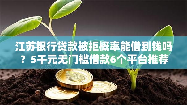 江苏银行贷款被拒概率能借到钱吗？5千元无门槛借款6个平台推荐