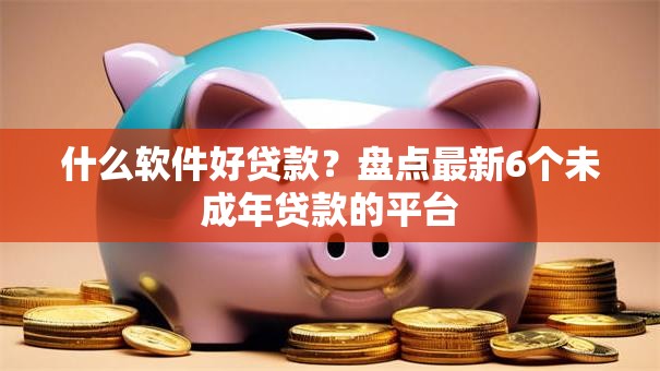 什么软件好贷款？盘点最新6个未成年贷款的平台
