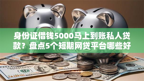 身份证借钱5000马上到账私人贷款？盘点5个短期网贷平台哪些好借给你参考