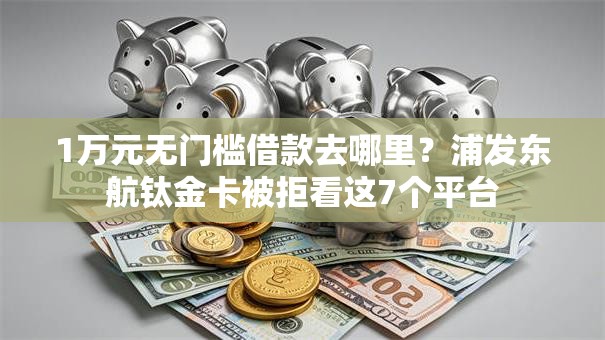 1万元无门槛借款去哪里？浦发东航钛金卡被拒看这7个平台