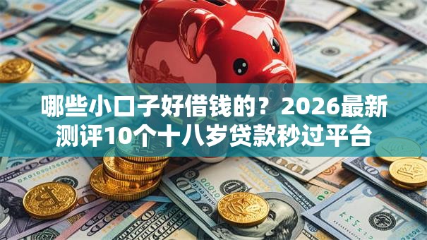 哪些小口子好借钱的？2026最新测评10个十八岁贷款秒过平台