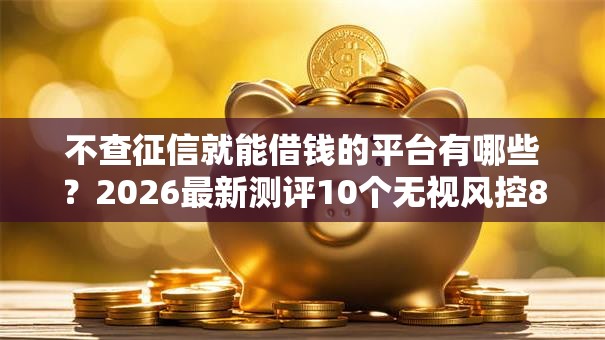 不查征信就能借钱的平台有哪些？2026最新测评10个无视风控8000必下口子