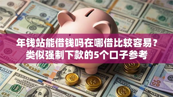年钱站能借钱吗在哪借比较容易？类似强制下款的5个口子参考