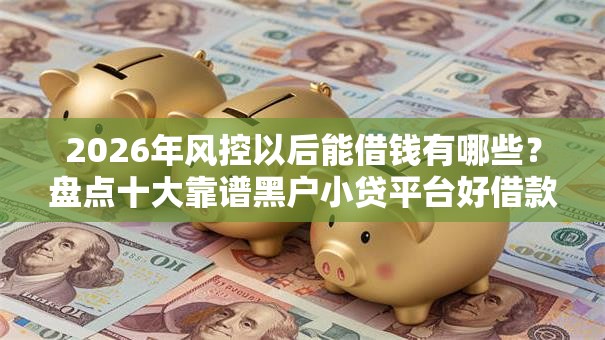 2026年风控以后能借钱有哪些？盘点十大靠谱黑户小贷平台好借款
