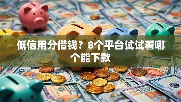 低信用分借钱？8个平台试试看哪个能下款