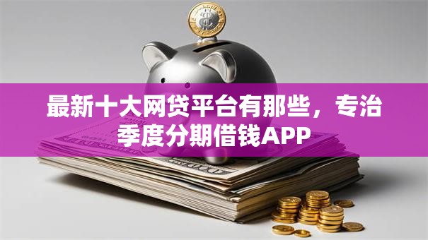 最新十大网贷平台有那些，专治季度分期借钱APP
