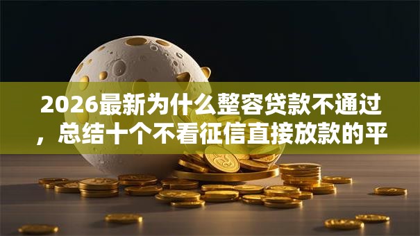 2026最新为什么整容贷款不通过，总结十个不看征信直接放款的平台！