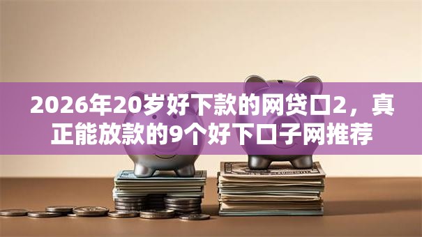 2026年20岁好下款的网贷口2，真正能放款的9个好下口子网推荐