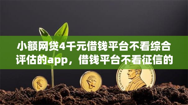 小额网贷4千元借钱平台不看综合评估的app,借钱平台不看征信的的7个平台介绍 小额网贷4千元借钱平台不看综合评估的app,借钱平台不看征信的的7个平台介绍