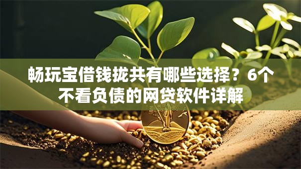 畅玩宝借钱拢共有哪些选择？6个不看负债的网贷软件详解