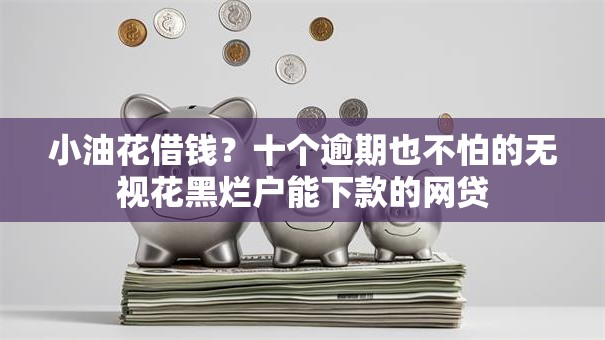 小油花借钱？十个逾期也不怕的无视花黑烂户能下款的网贷