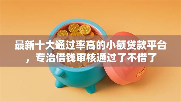 最新十大通过率高的小额贷款平台，专治借钱审核通过了不借了