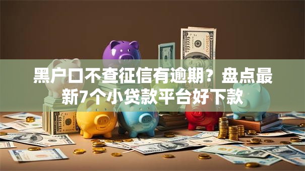 黑户口不查征信有逾期？盘点最新7个小贷款平台好下款