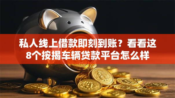 私人线上借款即刻到账？看看这8个按揭车辆贷款平台怎么样