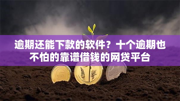 逾期还能下款的软件？十个逾期也不怕的靠谱借钱的网贷平台