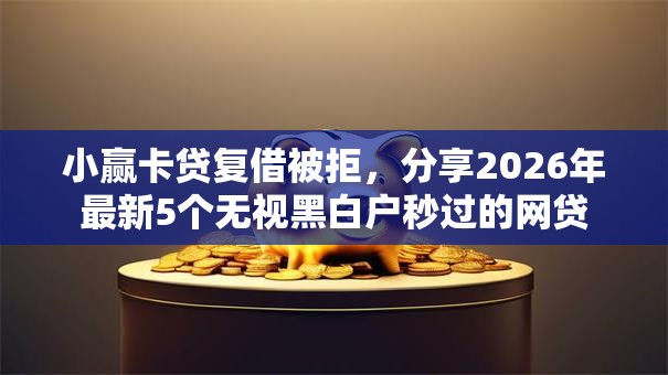 小赢卡贷复借被拒，分享2026年最新5个无视黑白户秒过的网贷
