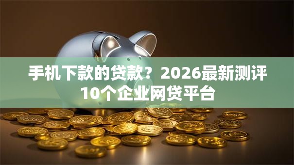 手机下款的贷款?2026最新测评10个企业网贷平台 手机下款的贷款?2026最新测评10个企业网贷平台