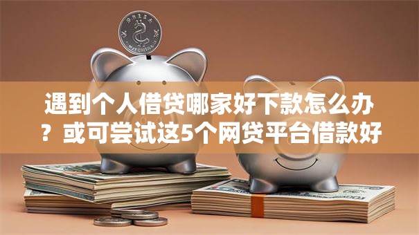 遇到个人借贷哪家好下款怎么办？或可尝试这5个网贷平台借款好审批
