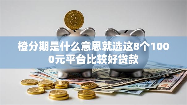 橙分期是什么意思就选这8个1000元平台比较好贷款