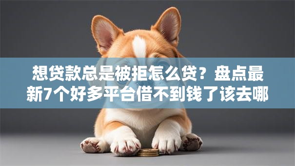 想贷款总是被拒怎么贷？盘点最新7个好多平台借不到钱了该去哪借钱