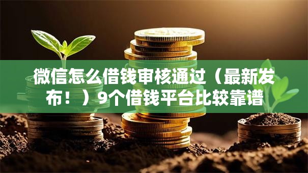 微信怎么借钱审核通过（最新发布！）9个借钱平台比较靠谱
