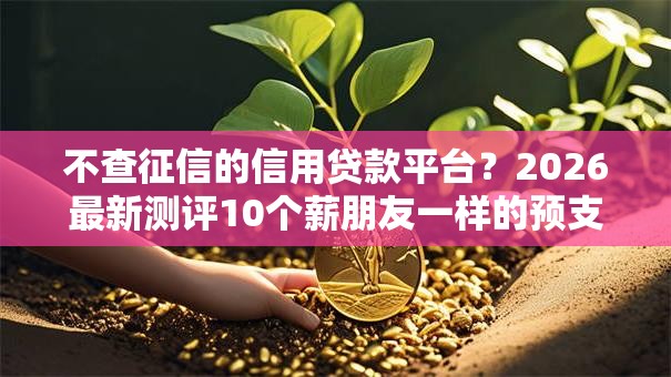 不查征信的信用贷款平台？2026最新测评10个薪朋友一样的预支口子
