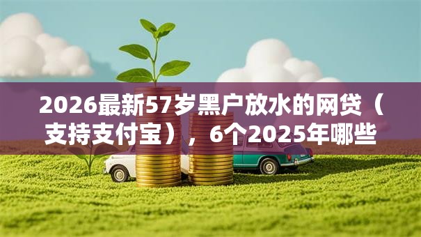 2026最新57岁黑户放水的网贷（支持支付宝），6个2025年哪些借款平台不查征信大数据无私分享