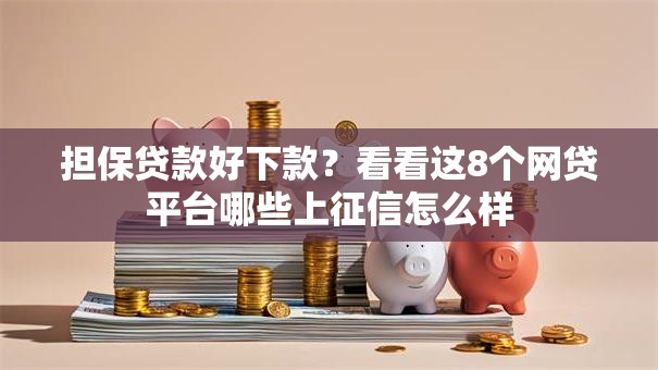 担保贷款好下款？看看这8个网贷平台哪些上征信怎么样